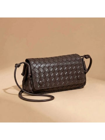 SUVRAI Schoudertas bruin - (B)21 x (H)15 x (D)9 cm