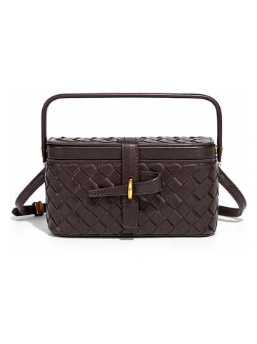 SUVRAI Umhängetasche in Braun - (B)21 x (H)16 x (T)11 cm