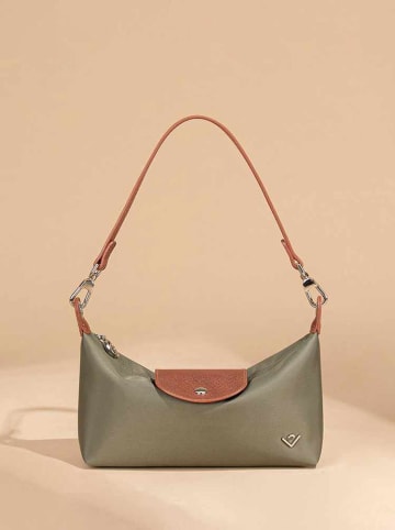 SUVRAI Torebka w kolorze khaki - 27 x 15 x 10 cm