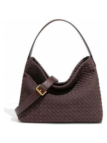 SUVRAI Schoudertas bruin - (B)34 x (H)29 x (D)11 cm