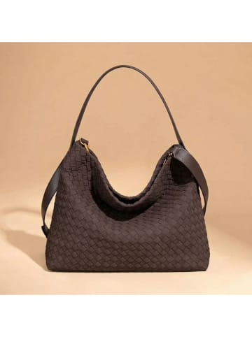 SUVRAI Schultertasche in Braun - (B)34 x (H)29 x (T)11 cm
