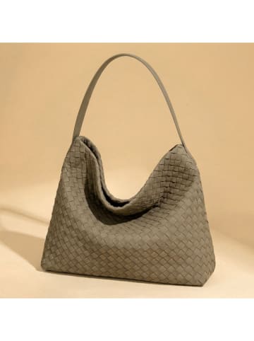 SUVRAI Schoudertas taupe - (B)34 x (H)29 x (D)11 cm