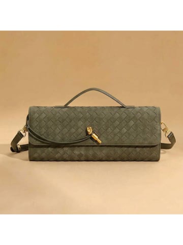 SUVRAI Torebka w kolorze khaki - 38 x 30 x 15 cm