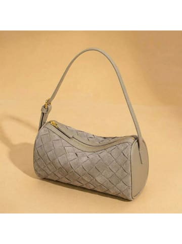SUVRAI Schultertasche in Taupe - (B)18 x (H)10 x (T)7 cm