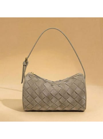 SUVRAI Schultertasche in Taupe - (B)18 x (H)10 x (T)7 cm