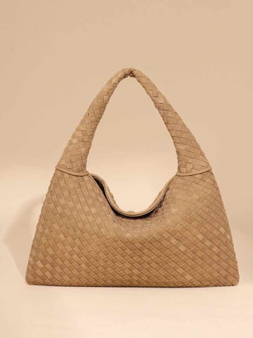 SUVRAI Torebka w kolorze jasnobrązowym - 45 x 36 x 13 cm