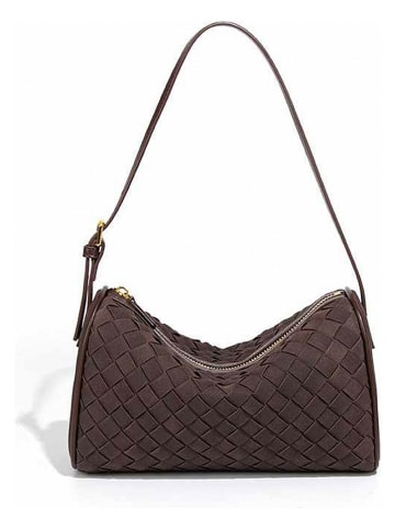 SUVRAI Schoudertas bruin - (B)21 x (H)13 x (D)10 cm