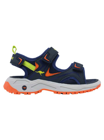 Kangaroos Sandalen "K-AS Fore" donkerblauw/oranje