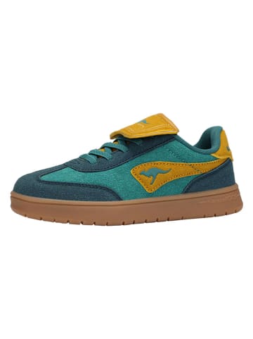 Kangaroos Sneakers "K-CA Bam Flap SD" blauw/geel