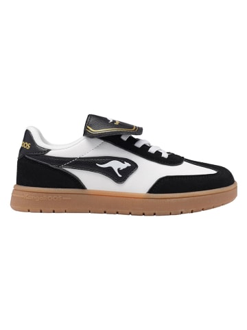 Kangaroos Sneakersy "K-CA Bam Flap OG" w kolorze czarno-białym