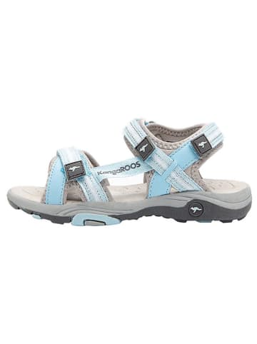 Kangaroos Sandalen "K-Leni" in Hellblau/ Grau