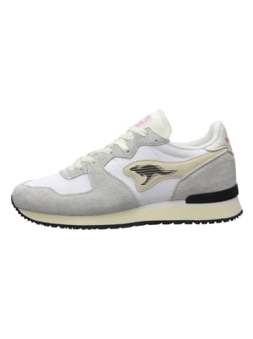 Kangaroos Leren sneakers "Aussie" grijs