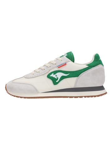 Kangaroos Leder-Sneakers "Aussie 2.0" in Grau
