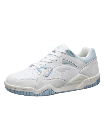 Kangaroos Leder-Sneakers "True Pointer" in Weiß