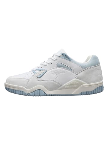 Kangaroos Skórzane sneakersy "True Pointer" w kolorze białym