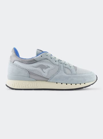 Kangaroos Leder-Sneakers "Coil R1 Tech" in Hellblau