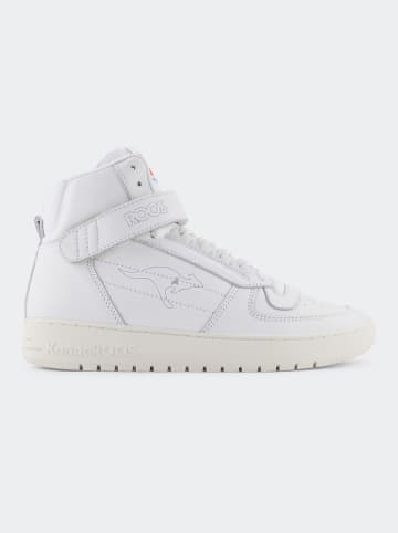 Kangaroos Leder-Sneakers "Game Hi" in Weiß