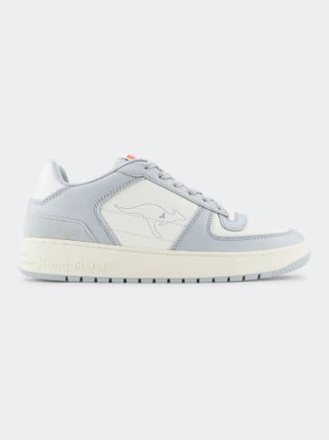 Kangaroos Leren sneakers "Game Lo" wit/grijs