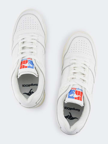 Kangaroos Leren sneakers "Hot Shot" crème
