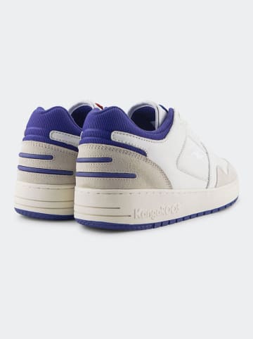Kangaroos Leder-Sneakers "Hot Shot" in Creme