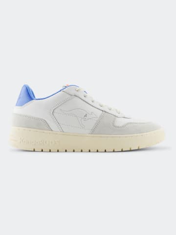 Kangaroos Leder-Sneakers "Game Lo II" in Creme