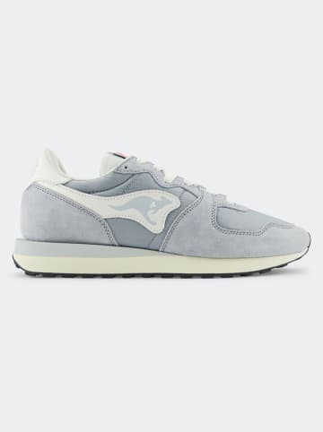 Kangaroos Skórzane sneakersy "Aussie Athluxe" w kolorze szarym