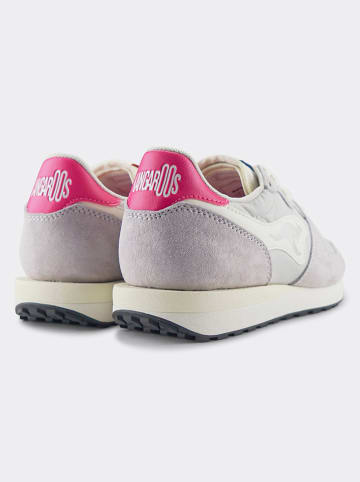 Kangaroos Leren sneakers "Aussie Athluxe II" grijs