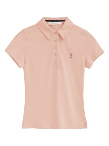 Polo Club Poloshirt abrikooskleurig