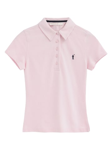 Polo Club 3er-Set: Poloshirts in Creme/ Hellrosa/ Dunkelblau
