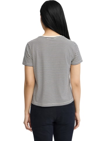 Polo Club Shirt in Schwarz/ Weiß
