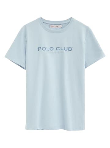 Polo Club Koszulka w kolorze błękitnym