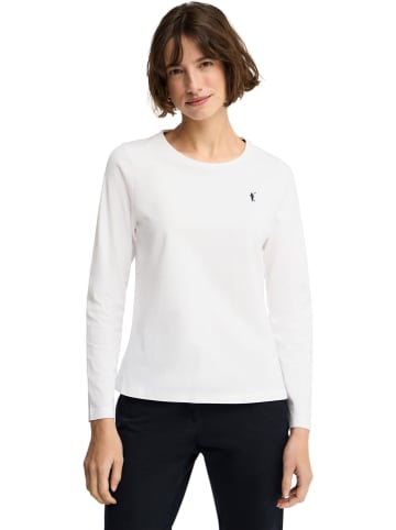 Polo Club Longsleeve in Weiß