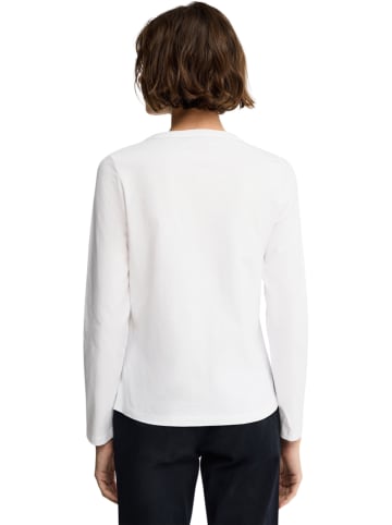 Polo Club Longsleeve in Weiß