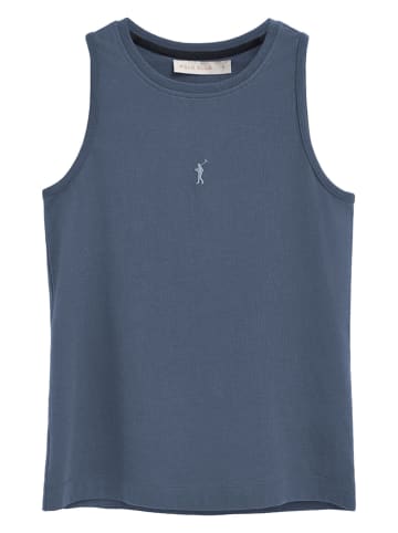 Polo Club Top in Blaugrau