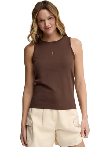 Polo Club Top w kolorze brązowym