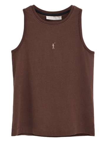 Polo Club Top w kolorze brązowym