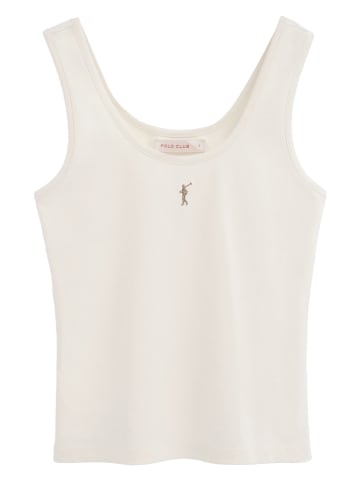 Polo Club Top w kolorze kremowym