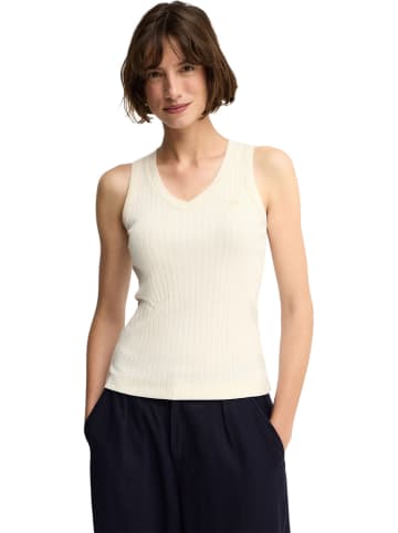 Polo Club Top in Creme