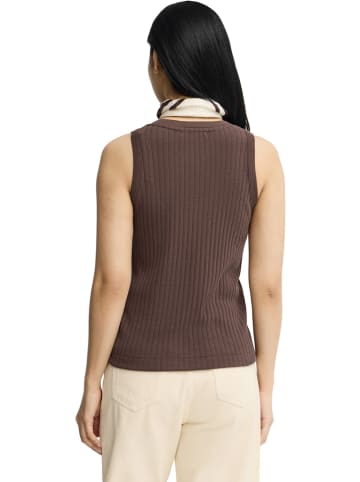 Polo Club Top in Braun