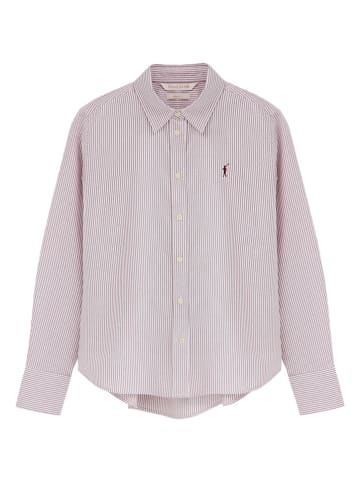 Polo Club Blouse - regular fit - wit/lichtroze