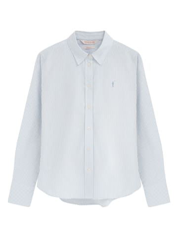 Polo Club Hemd - Regular fit - in Weiß/ Hellblau