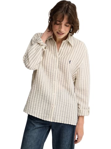 Polo Club Hemd - Comfort fit - in Beige/ Schwarz