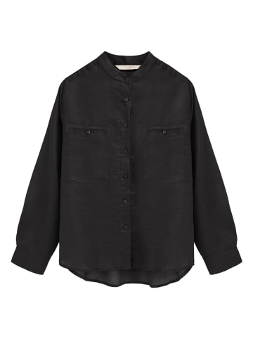 Polo Club Bluse in Schwarz