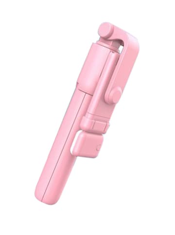 SmartCase Mini selfie-stick Bluetooth w kolorze jasnoróżowym