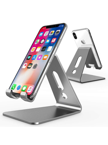 SmartCase Smartphone- und Tablet-Halterung in Silber