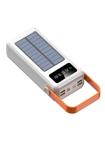 SmartCase Solarny powerbank w kolorze białym - 50.000 mAh