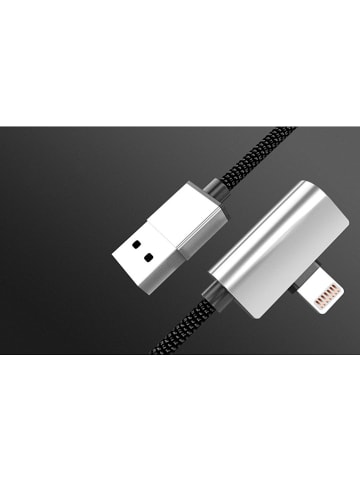 SmartCase Lightning-Kabel in Schwarz - (L)1,2 m