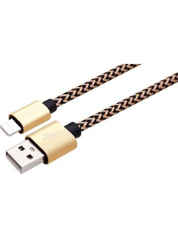 SmartCase 2er-Set: Lightning-Kabel in Gold/ Silber - (L)1 m