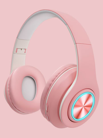 SmartCase Bluetooth-On-Ear-Kopfhörer in Rosa
