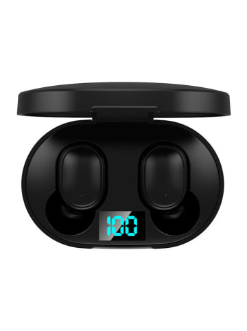 SmartCase Bluetooth-In-Ear-Kopfhörer in Schwarz